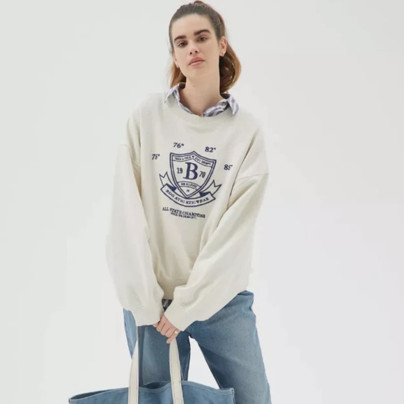 BDG Wilder Crewneck Sweatshirt size S - Picture 2 of 8